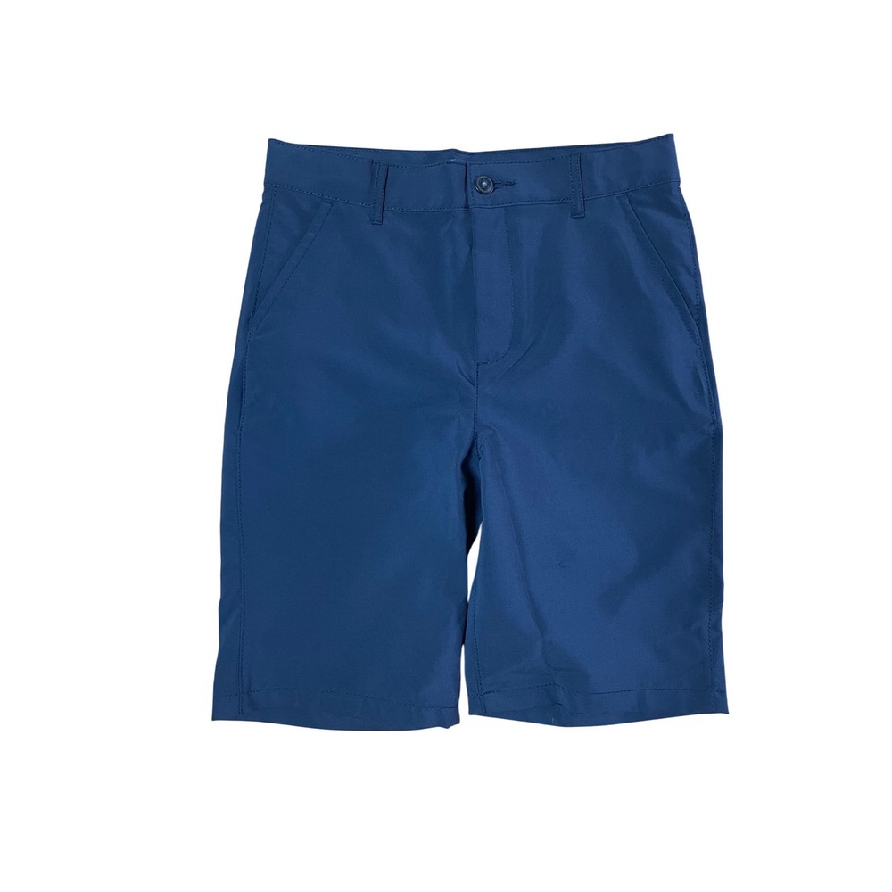 The Children's Place Boys Performance Chino Shorts Navy Blue Size 14 New